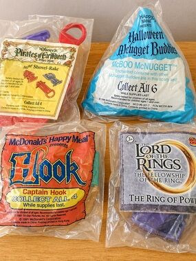 Vintage McDonald’s Happy Meal Toys Lot Sealed